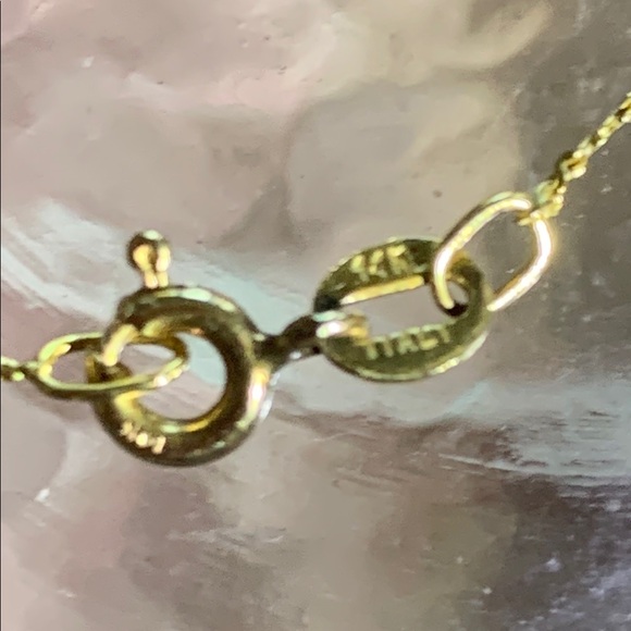 Ross-Simons 14K Gold & Emerald Necklace & Earrings for May Birthstone Baby NWOT - Picture 9 of 13